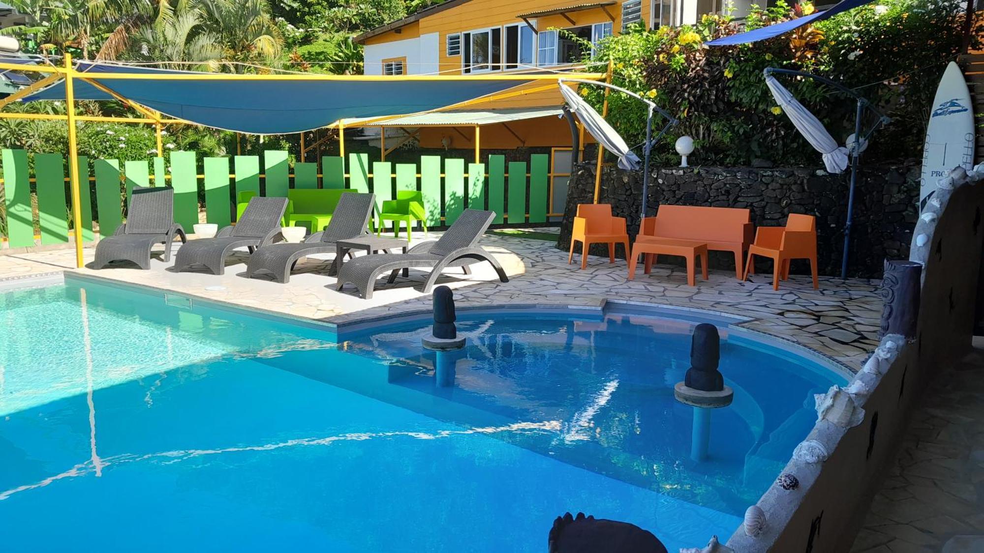 Fare Arana Moorea Guesthouse Atiha エクステリア 写真