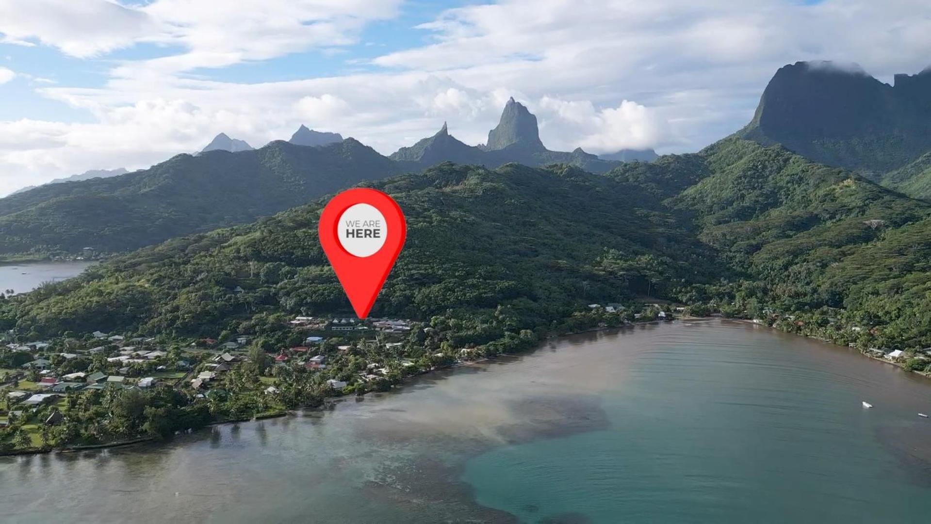 Fare Arana Moorea Guesthouse Atiha エクステリア 写真